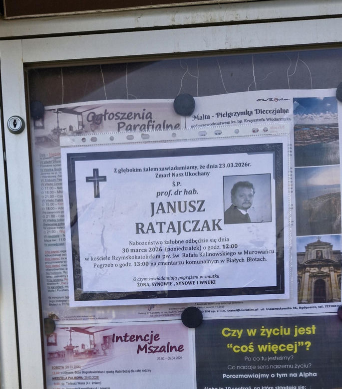 Tadeusz Rydzyk na pogrzebie wybitnego tenora pod Bydgoszczą