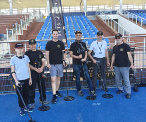 Radość po awansie i niespodziewana zguba. Na stadionie trwały poszukiwania obrączki