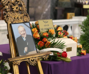 Pogrzeb Adama Słodowego na Starych Powązkach w Warszawie