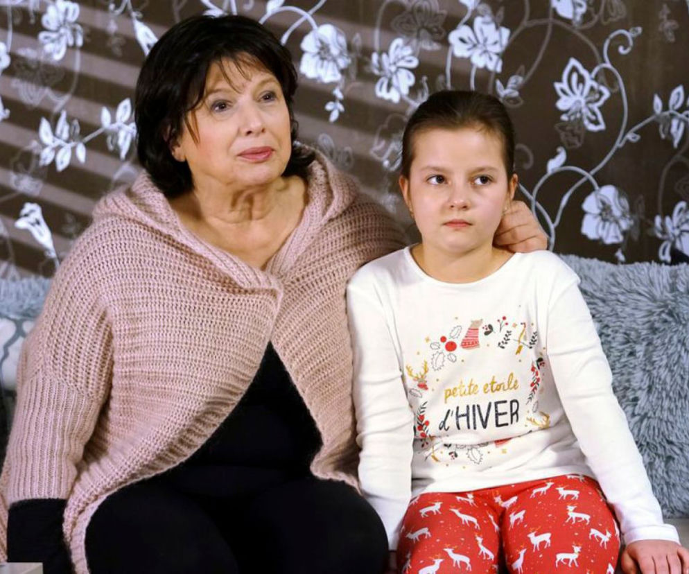 Barwy szczęścia, odc. 2081. Ewunia (Gabriela Ziembicka), Elżbieta (Marzena Trybała)