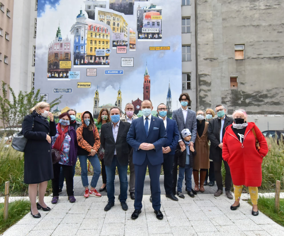 Nowy mural w Śródmieściu
