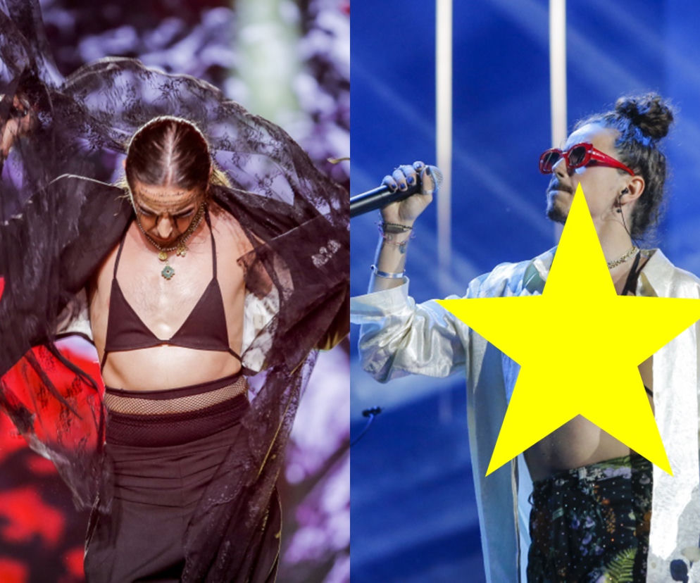 Michał Szpak znów w damskiej bieliźnie. Tak wyglądał na Earth Festivalu