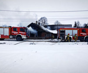 Tragiczna śmierć w płomieniach. Pożar w Markowej zabrał życie seniorce