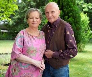 Barwy szczęścia, odcinek 3288. Basia (Sławomira Łozińska), Tolek (Marek Siudym)