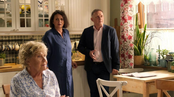 M jak miłość. Artur nie odejdzie od Marysi, bo Barbara zrobi z nim porządek! Tak się kręci następny sezon - WIDEO