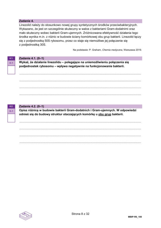 Matura 2026 z biologii ROZSZERZONEJ: arkusze CKE, poziom podstawowy [Formuła 2023] 08.05.2026