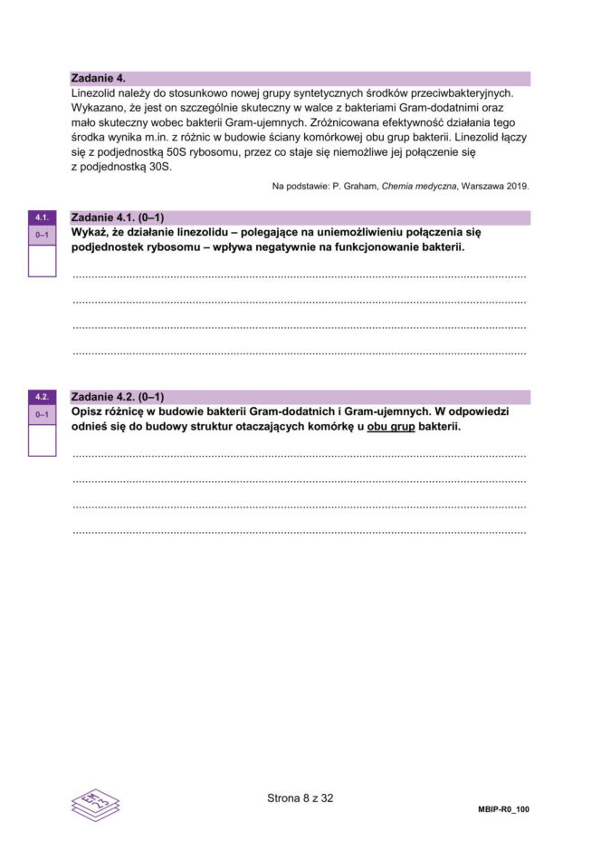 Matura 2026 z biologii ROZSZERZONEJ: arkusze CKE, poziom podstawowy [Formuła 2023] 08.05.2026