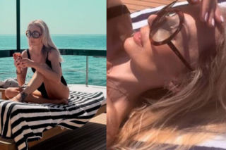 Woźniak-Starak w bikini na wakacjach. Fani patrzą tylko na jej figurę