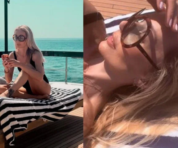 Woźniak-Starak w bikini na wakacjach. Fani patrzą tylko na jej figurę