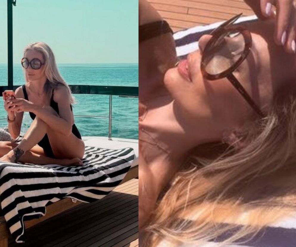 Woźniak-Starak w bikini na wakacjach. Fani patrzą tylko na jej figurę