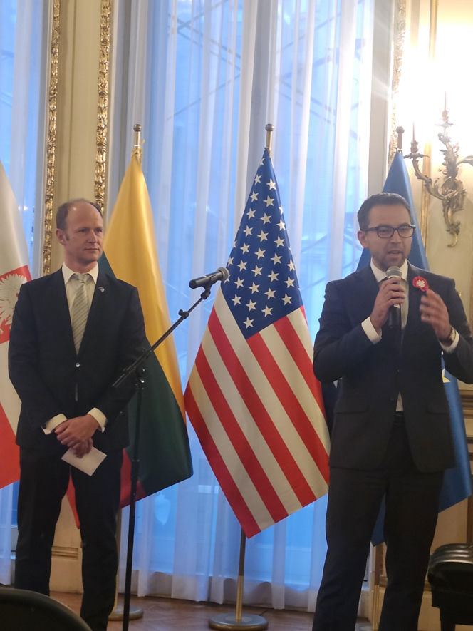 Uroczyste obchody rocznicy uchwalenia Konstytucji 3 Maja w Konsulacie RP w NY
