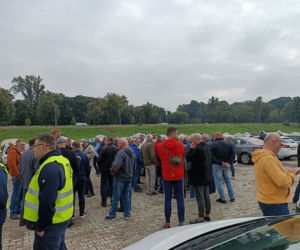 Tak wyglądał protest taksówkarzy w Warszawie. Boją się o swoje wypłaty!