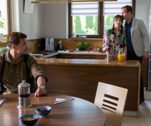 Na dobre i na złe, odcinek 816: Hania Sikorka (Marta Żmuda Trzebiatowska), Piotr Korban (Mikołaj Roznerski), Michał (Mateusz Janicki)