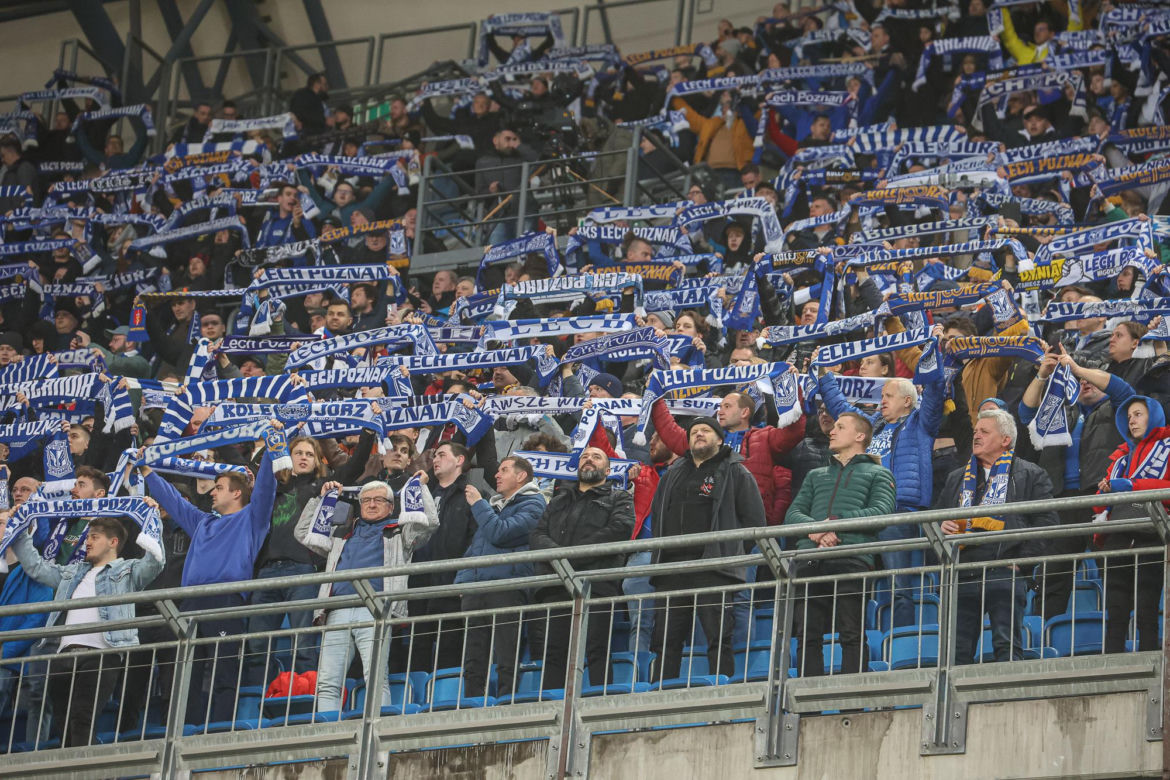 Tak bawili się kibice na meczu Lech Poznań - Śląsk Wrocław