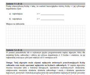 informatyka matura
