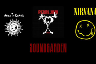 Quiz dla fanów Wielkiej Czwórki Grunge'u. Dopasuj muzyka do odpowiedniego zespołu