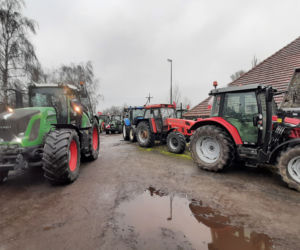 Protest rolników w Środzie Wielkopolskiej