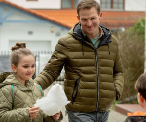 Barwy szczęścia odc. 2479. Paulinka (Lena Jastrzębska), Łukasz (Michał Rolnicki), Ksawery (Bartosz Gruchot)