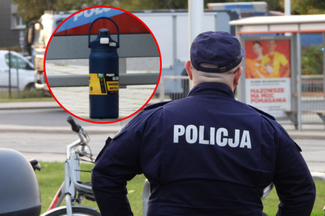Zamknęli pętlę autobusową przez tajemniczy bidon. Interwencja pirotechników trwała kilka godzin