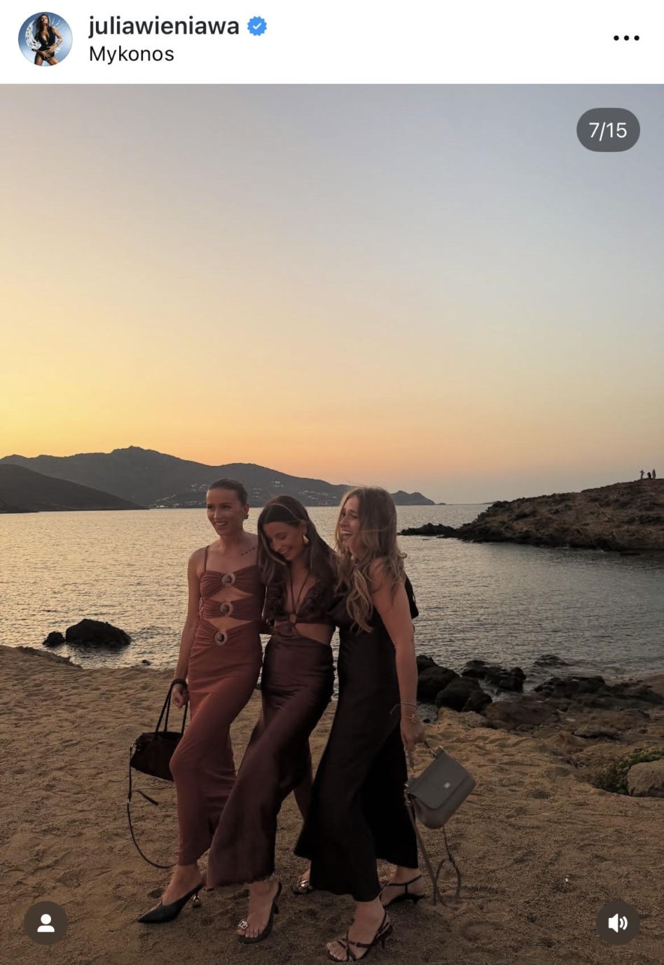 Julia Wieniawa i Maffashion na Mykonos w Grecji