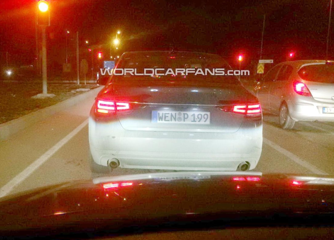 2015 Audi A4 B9 przyłapane