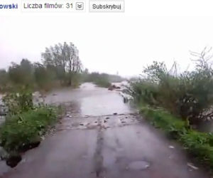 Powódź w Częstochowie, rozlewisko przy Stradomce