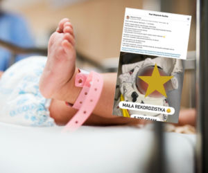 Szczęścia nie da się zważyć, ale poszliśmy na rekord. Rekordowy noworodek narodził się w Limanowej!