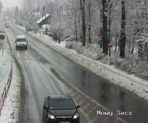 Bardzo trudne warunki na drogach w Małopolsce