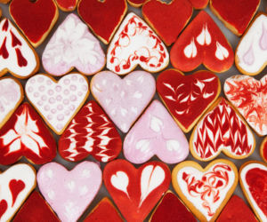 Ciasteczka na walentynki - galeria inspiracji