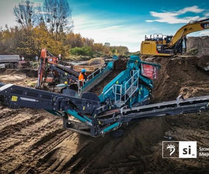 Usuwanie rdestowca na budowie Trasy Północnej