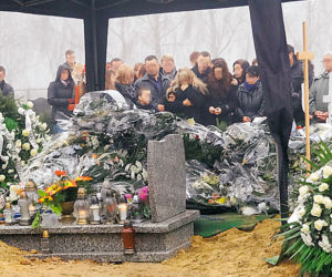 Pogrzeb ofiar mordu w Przecławiu. Matka pochowała dwoje dzieci