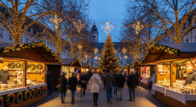 Warmiński Jarmark Świąteczny w Biskupcu. Co przyciągnęło tłumy na Plac Wolności?