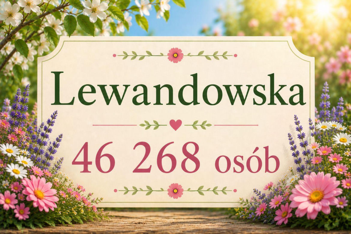 To najpopularniejsze żeńskie nazwiska w Polsce