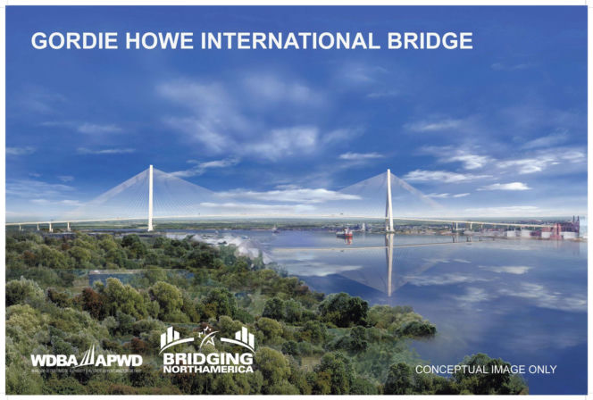 Most łączący Kanadę ze Stanami Zjednoczonymi im. Gordiego Howe’a