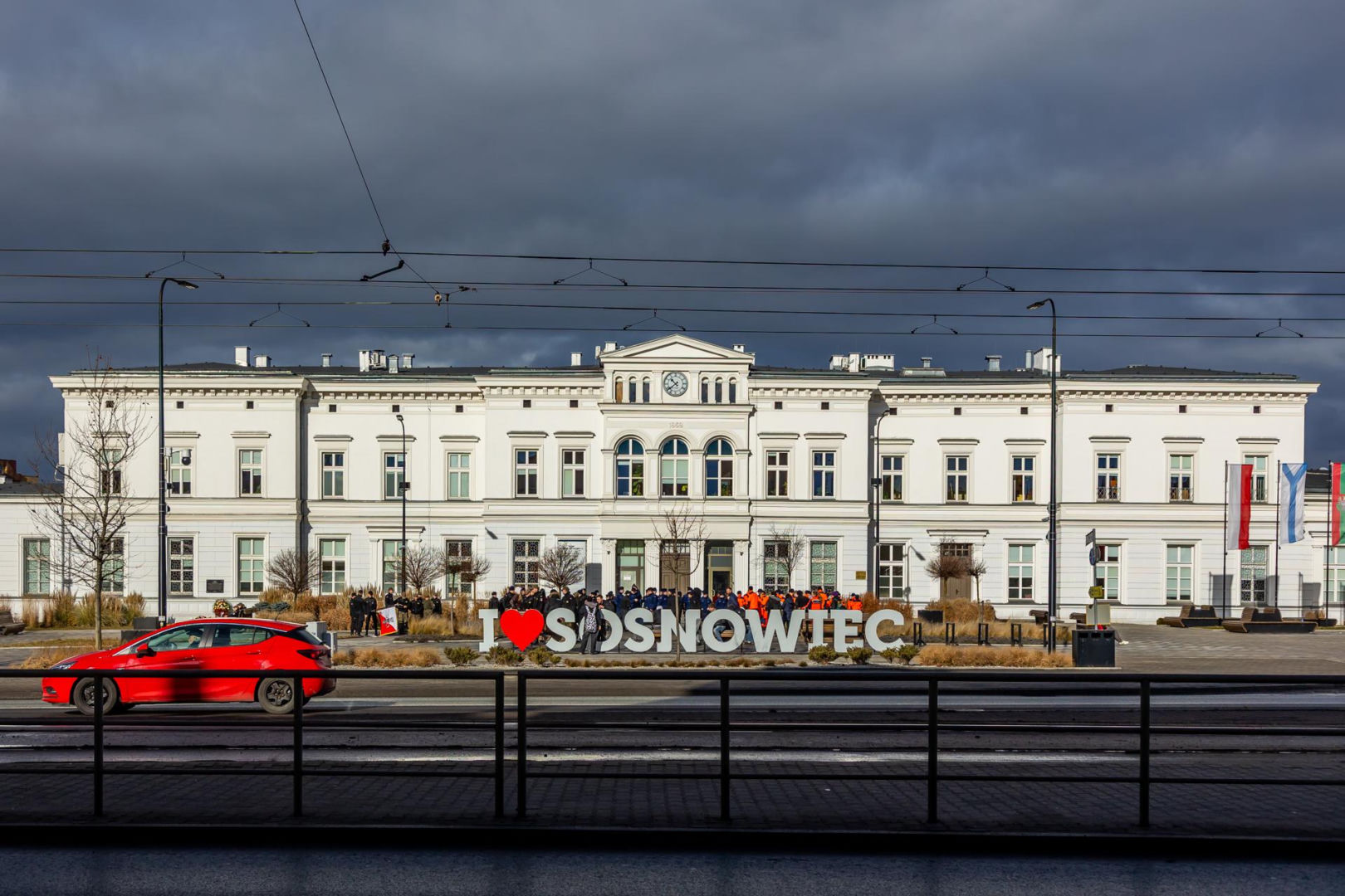 Przebudowa linii kolejowej E65 w Sosnowcu, remonty wiaduktów, dworca, peronów