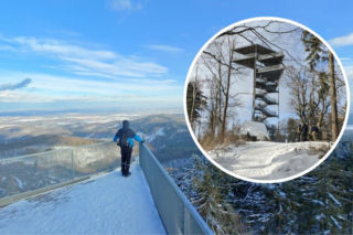 Cztery godziny spaceru i widoki jak z pocztówki. Trójgarb zimą
