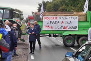 Rolnicy znów na drogach. Utrudnienia również w okolicach Iławy