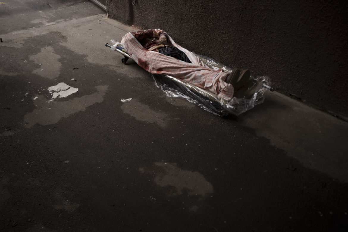 Ukraina. Ostrzał rakietowy miasta Charków
