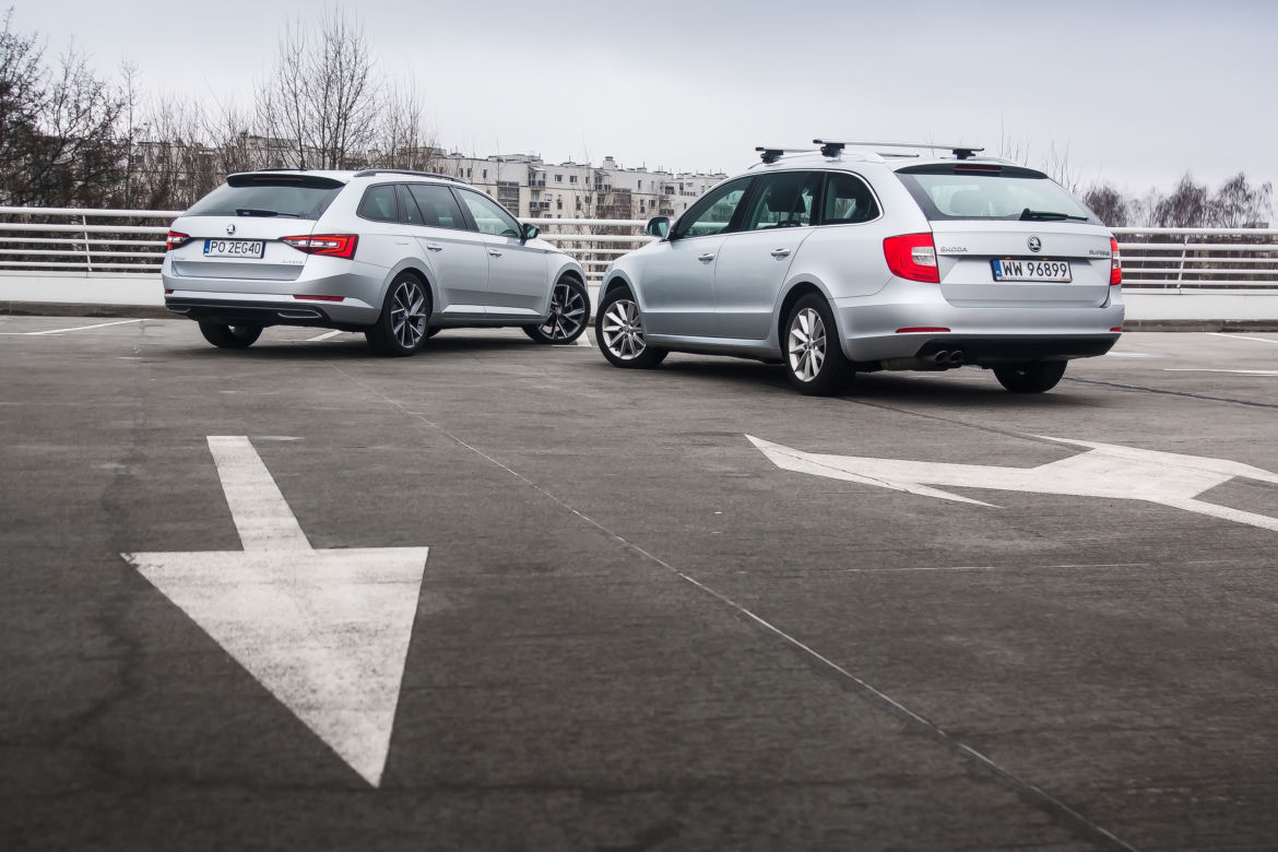 Skoda Superb Combi 2.0 TDI: dwie generacji dużego kombi segmentu D