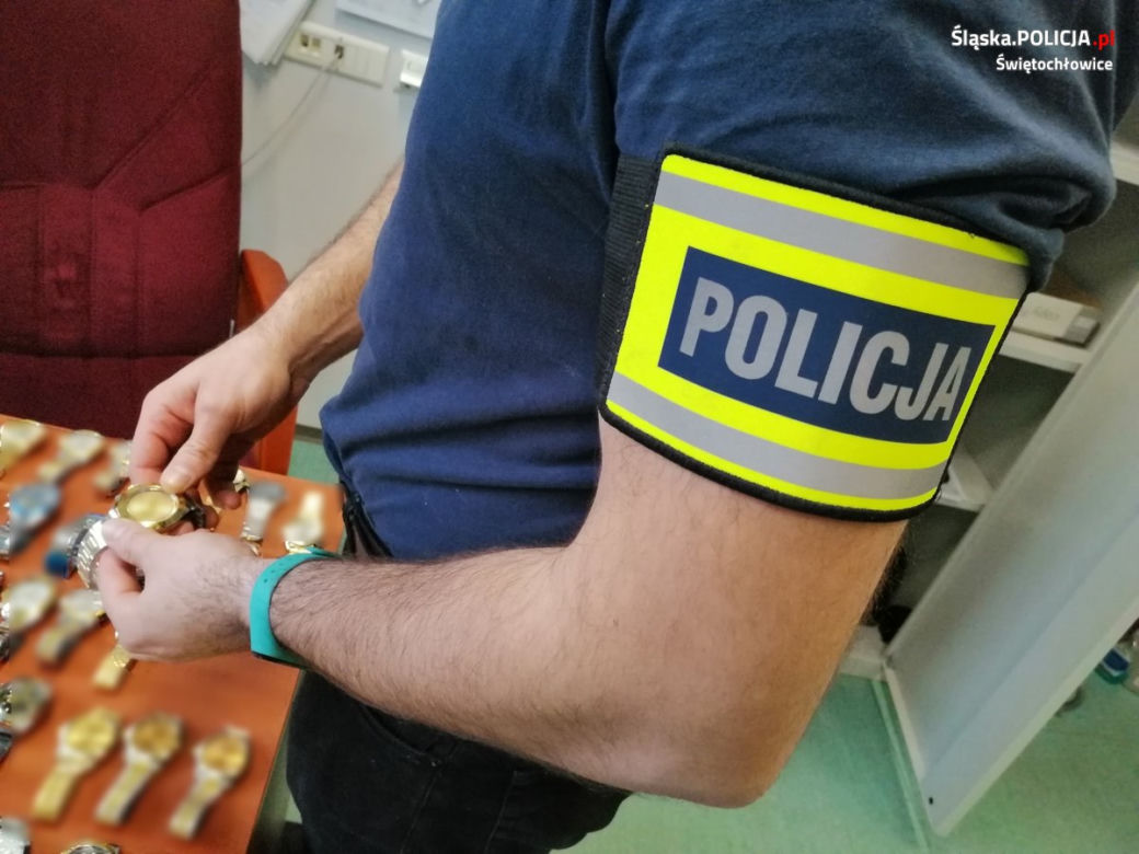 Świętochłowice: Handlował podrabianymi zegarkami. Najbliższy czas spędzi za kratami
