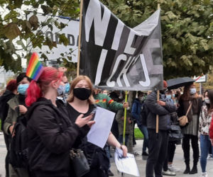Strajk Kobiet we Wrocławiu. Protest przeciw zakazowi aborcji