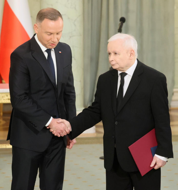 Prawdziwe relacje Dudy i Kaczyńskiego 