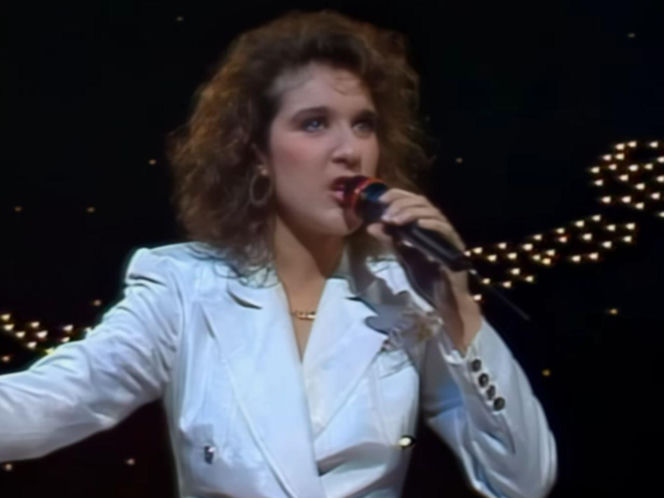 Celine Dion na Konkursie Piosenki Eurowizji