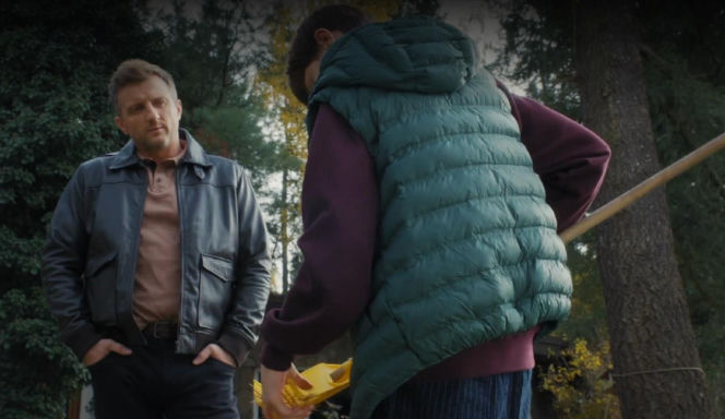 M jak miłość odc. 1921. Bartek (Arkadiusz Smoleński), Franek (Jarosław Śmigielski)