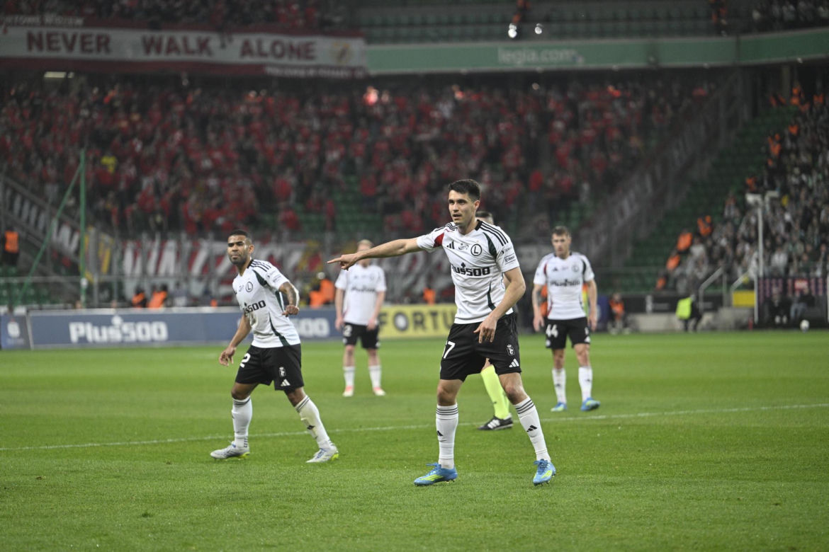 31. kolejka PKO BP Ekstraklasy 2025/2026. Mecz Legia Warszawa - Łódź Widzew