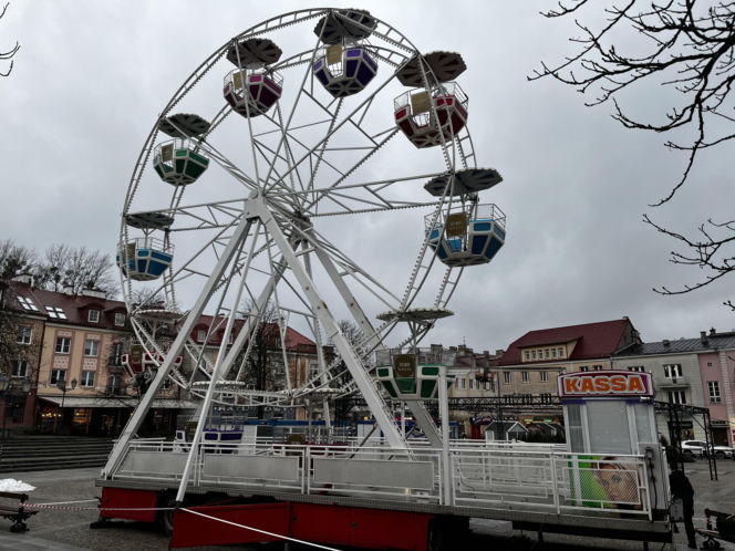 Diabelski młyn na Rynku Kościuszki w Białymstoku