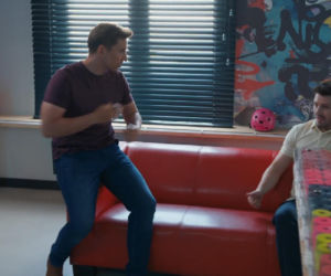 Barwy szczęścia, odcinek 3285. Tomasz (Jakub Sokołowski), Justin (Jasper Sołtysiewicz)