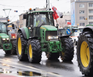 Strajk rolników w Bydgoszczy [ZDJĘIA]