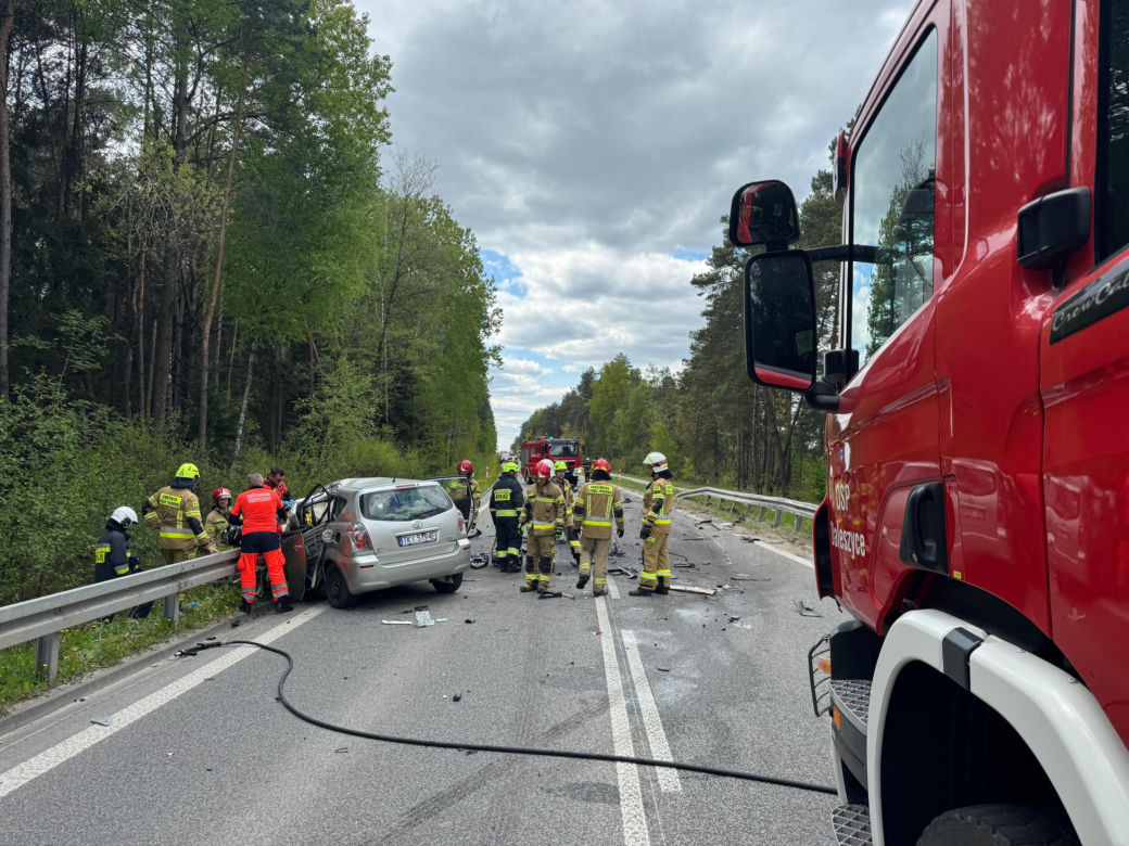 Tragiczny wypadek w Niestachowie koło Kielc