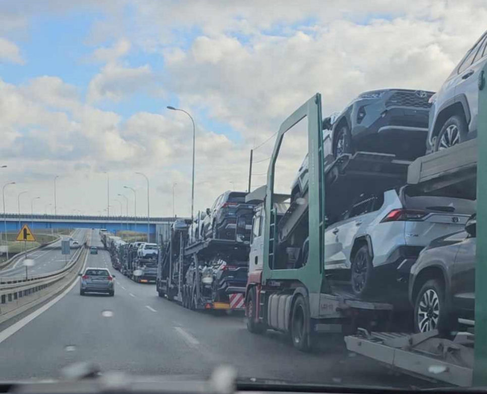  Kilkadziesiąt kilometrów korka od polskiej granicy